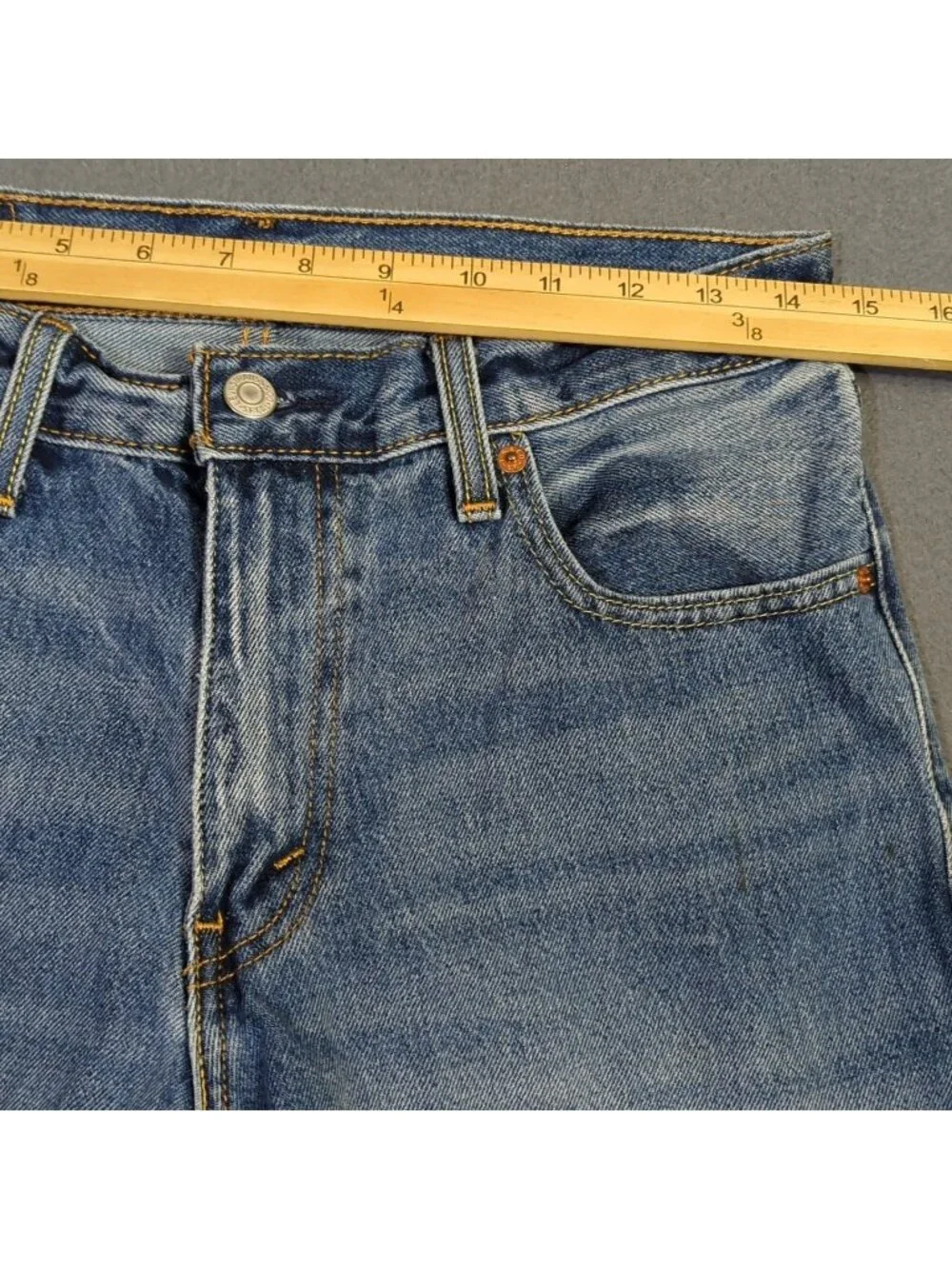 Levi's Jeans Men's 29x32 Fits 29x30 Blue 550 '92 Relaxed Taper Fit Denim